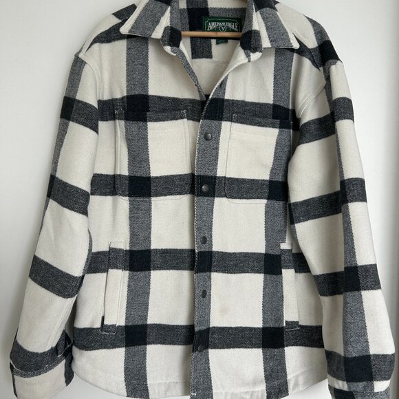 American Eagle Plaid Jacket | Women's Medium - Picture 1 of 3